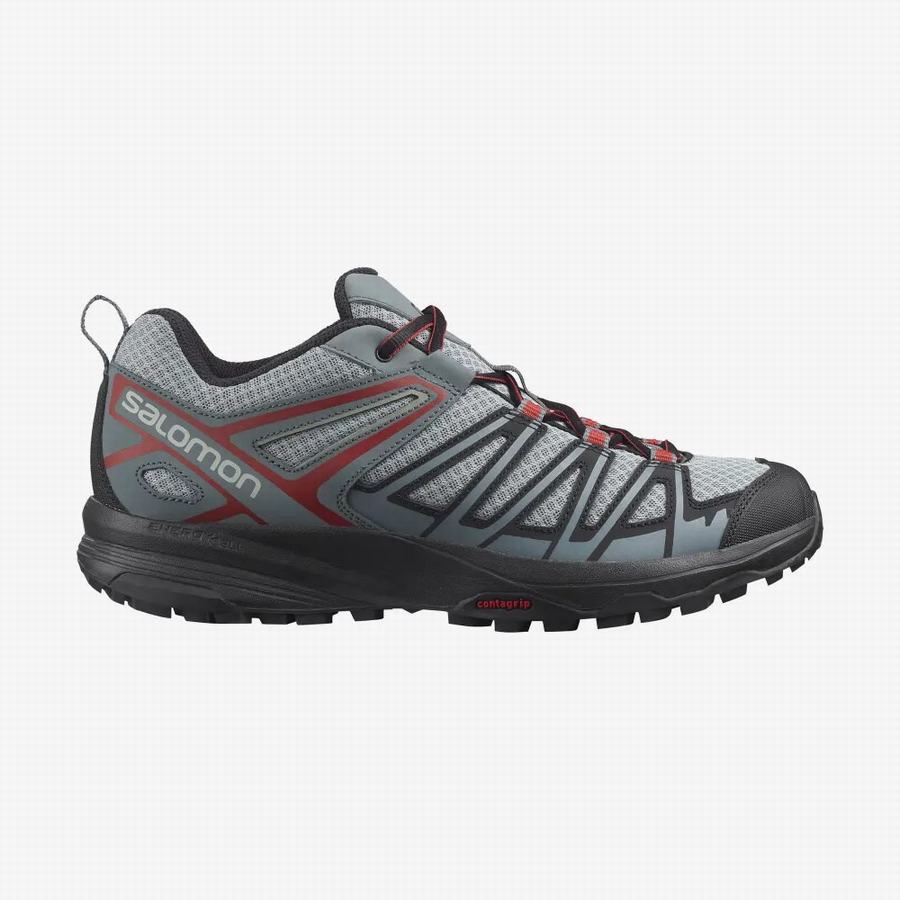 Salomon X Crest Buty Trekkingowe Męskie Szare ||UMR6955KX||